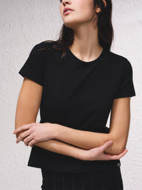 T-shirt basic a maniche corte girocollo