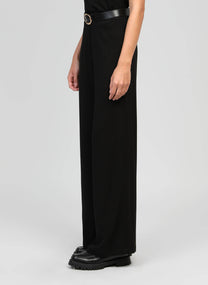 Pantaloni neri a gamba dritta Phorila