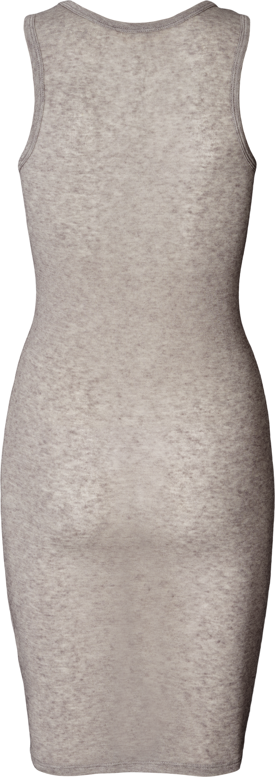 Vestito sottoveste Anis in lana grigio chiaro mélange