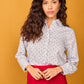 Camicia Neve a righe blu