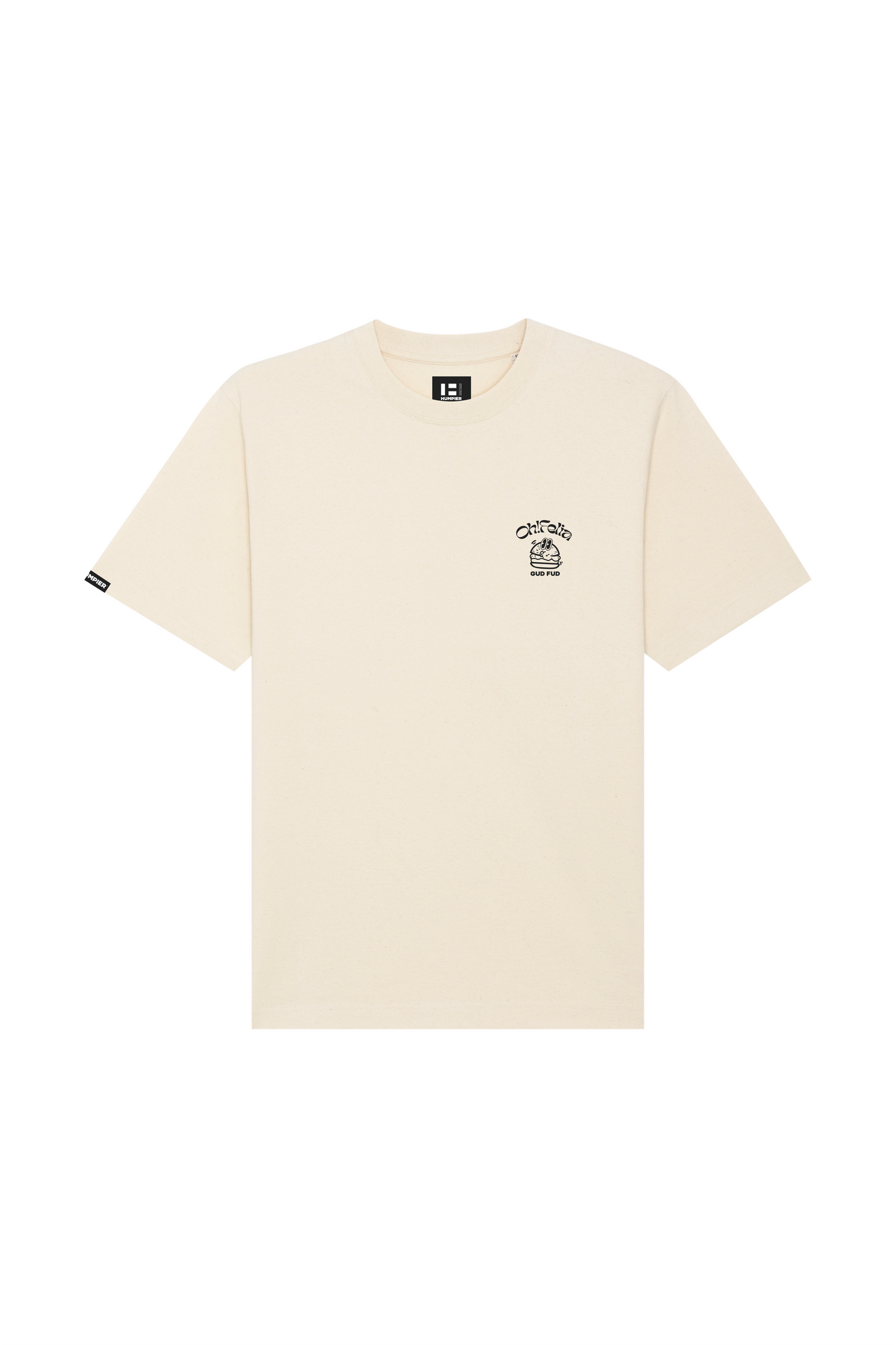 T-shirt Hofelia! in cotone biologico con stampa