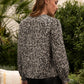 Blusa stampata Calo con scollo a V