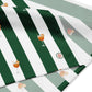 Sciarpa multifunzione Spritz a righe con stampa cocktail