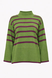 Maglione a righe Madalena in lana e cashmere