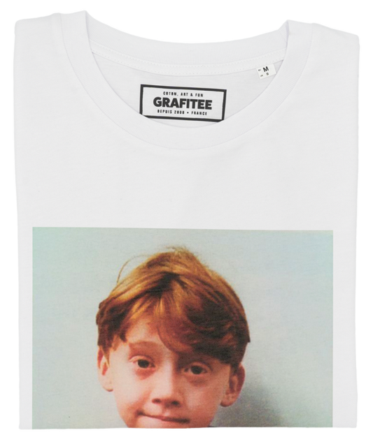 T-shirt unisex Thug Life con stampa foto vintage