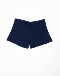 Pantaloncini in cotone fine con coulisse