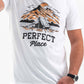 T-shirt graphic Perfect Place in cotone biologico