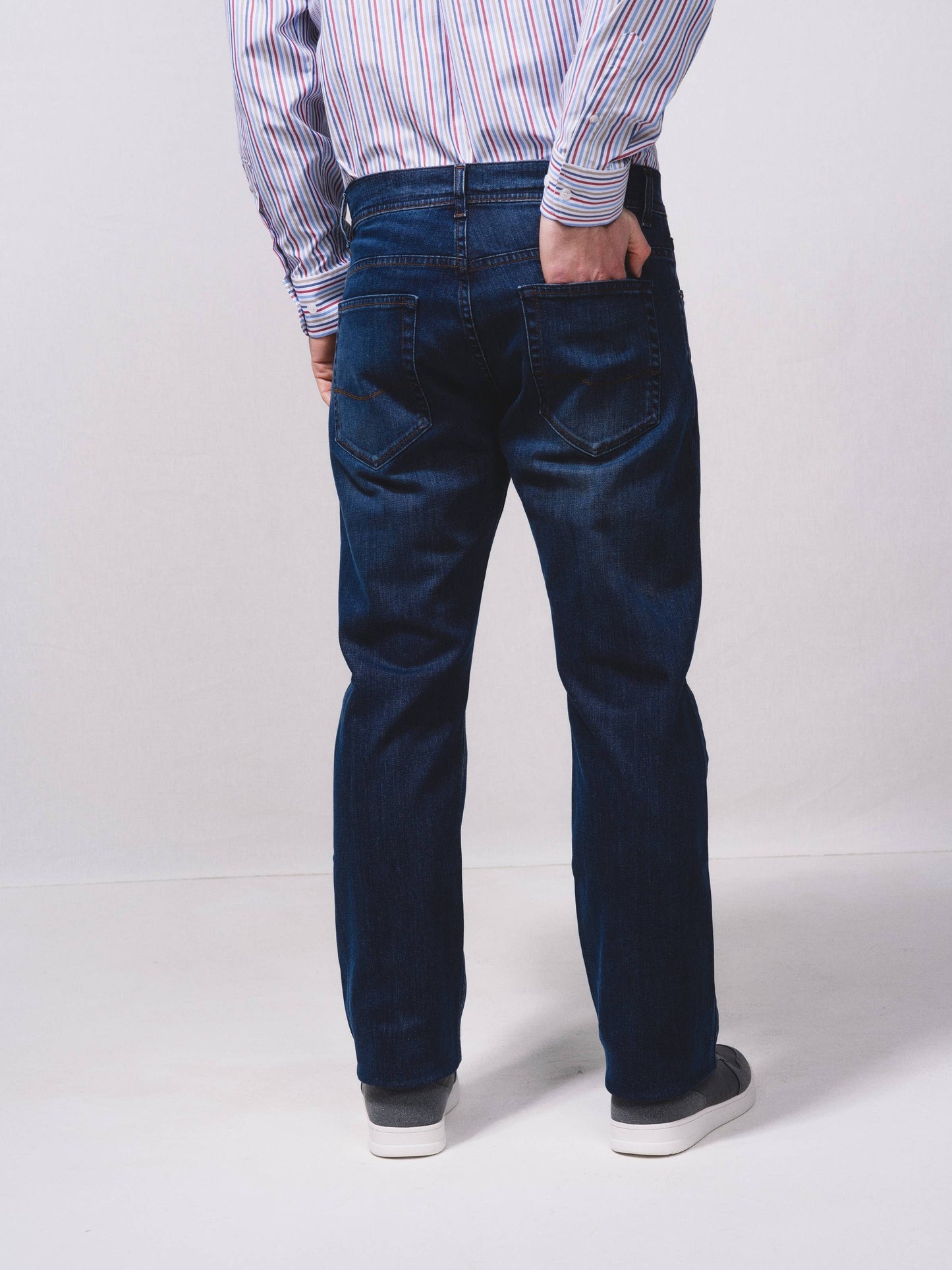 Jeans regular fit in denim cinque tasche