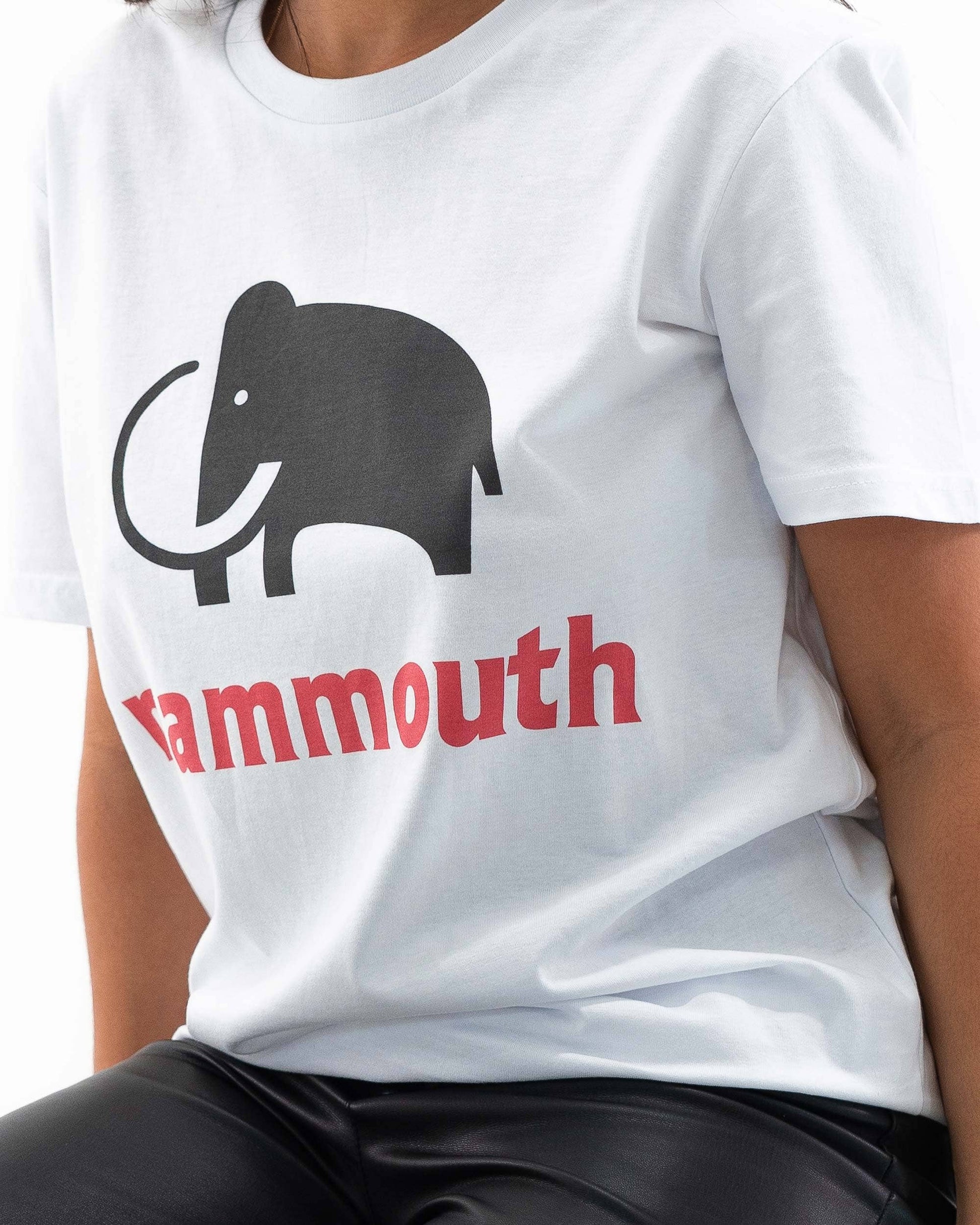 T-shirt Mammouth con logo vintage