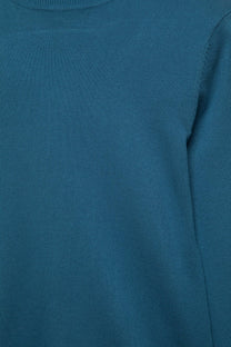 Maglione a maglia rasata con collo alto