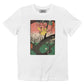 T-shirt kawaii bianca con stampa Pikachu