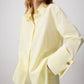 Camicia in popeline con polsini ampi