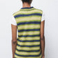 Gilet in maglia a righe