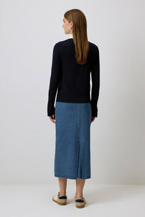 Blusa basic in maglia morbida