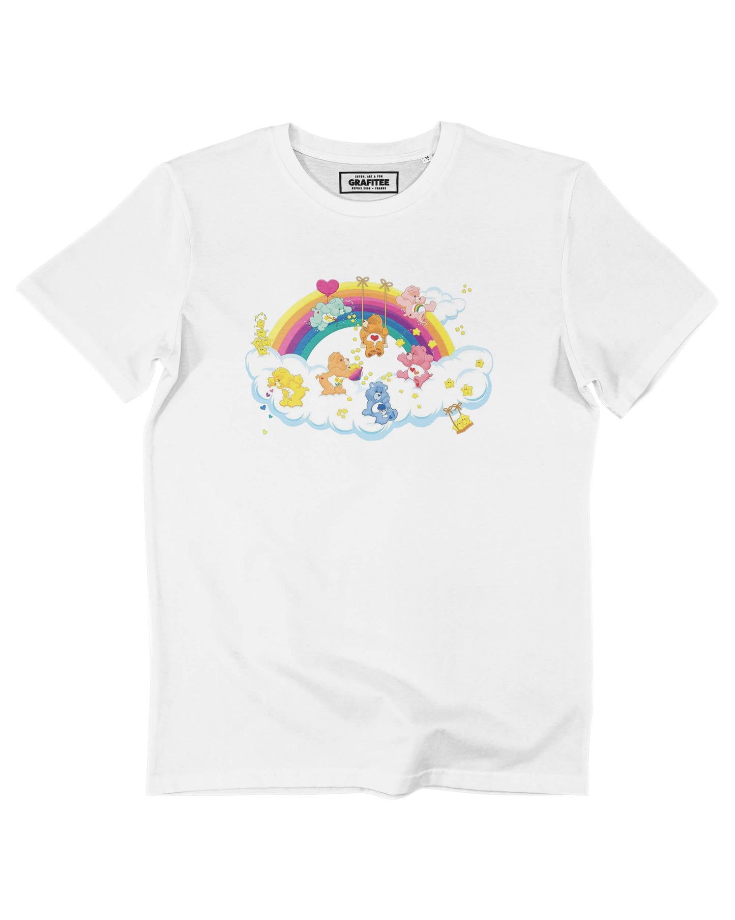 T-shirt unisex Bisounours con stampa cartoon