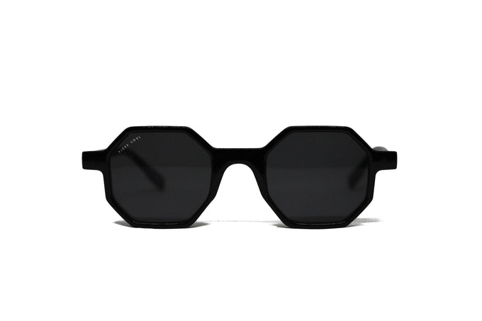 Occhiali da sole unisex Cameron polarizzati nero/bianco