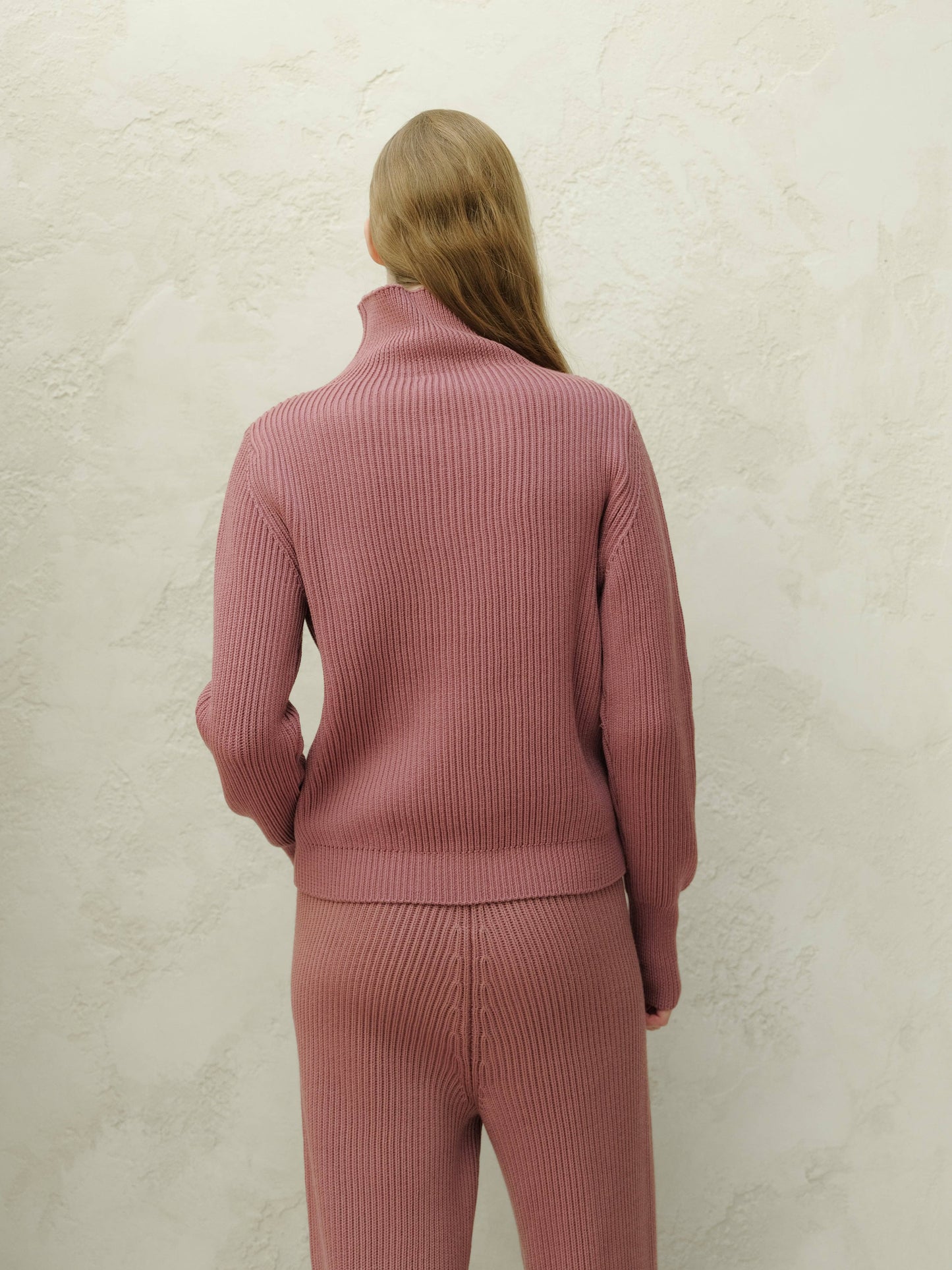 Maglione dolcevita in lana merino extrafine