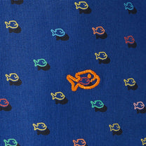 Boxer uomo in cotone biologico con stampa piranha