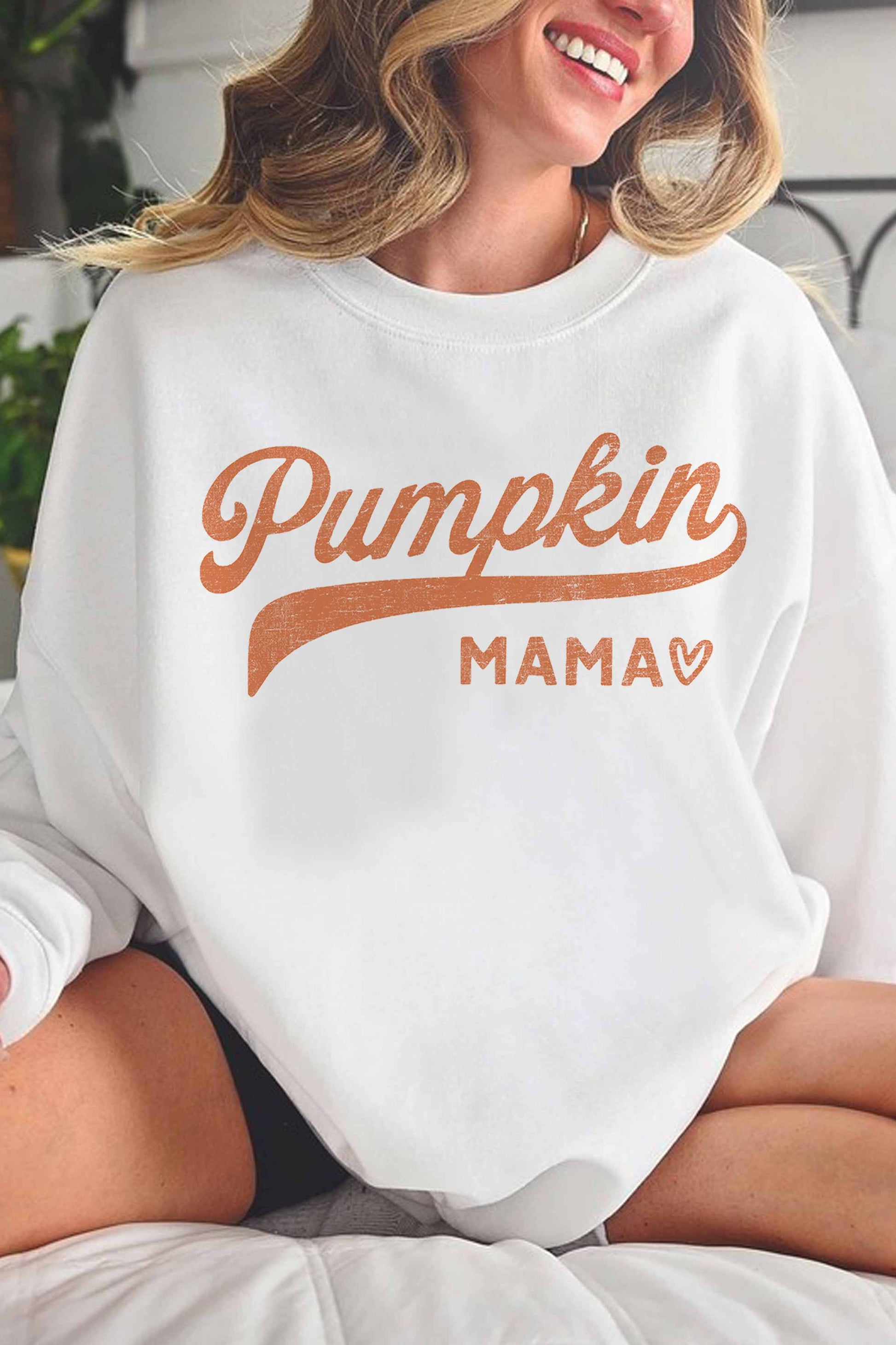 Felpa oversize “Pumpkin Mama”