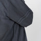 Polo blu Revival a manica lunga in cotone biologico