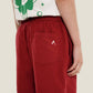 Pantaloncini in lino rossi Carriage