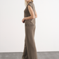 Set pantaloni e top in maglia