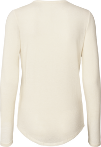 Maglia Thyra in lana bianco sporco