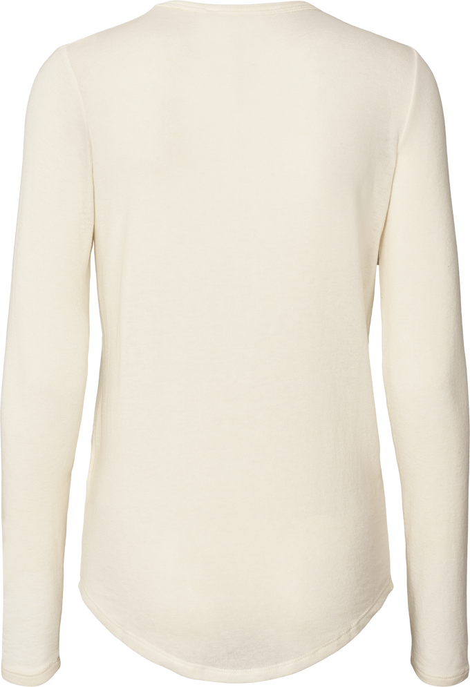 Maglia Thyra in lana bianco sporco