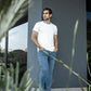 T-shirt antimacchia Dante avorio