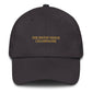 Cappellino dad hat ricamato “The Bride Needs Champagne”