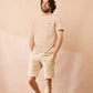 Bermuda chino Miami beige da uomo