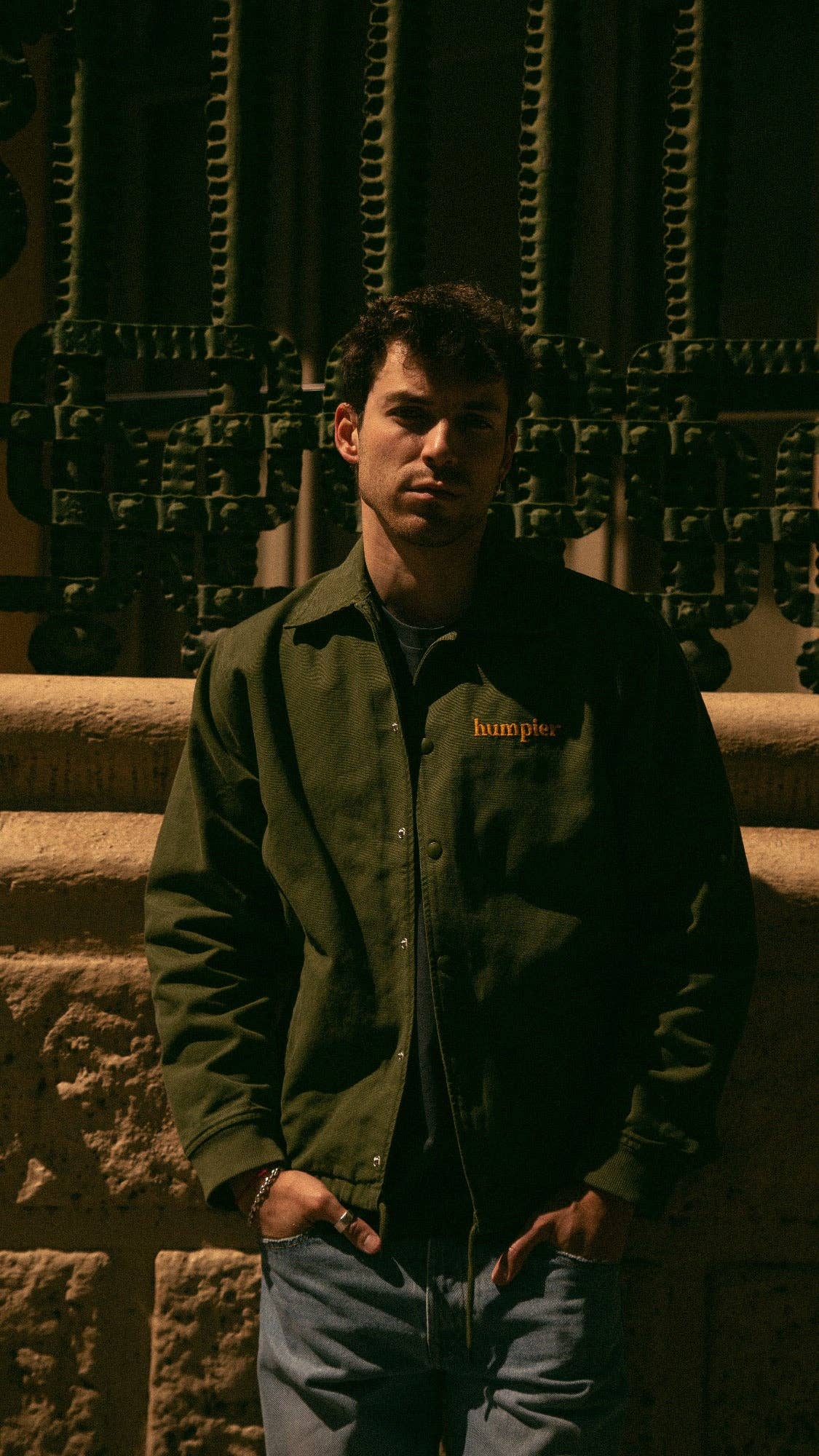 Jeans in denim di cotone biologico