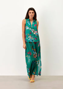 Gonna lunga boho floreale