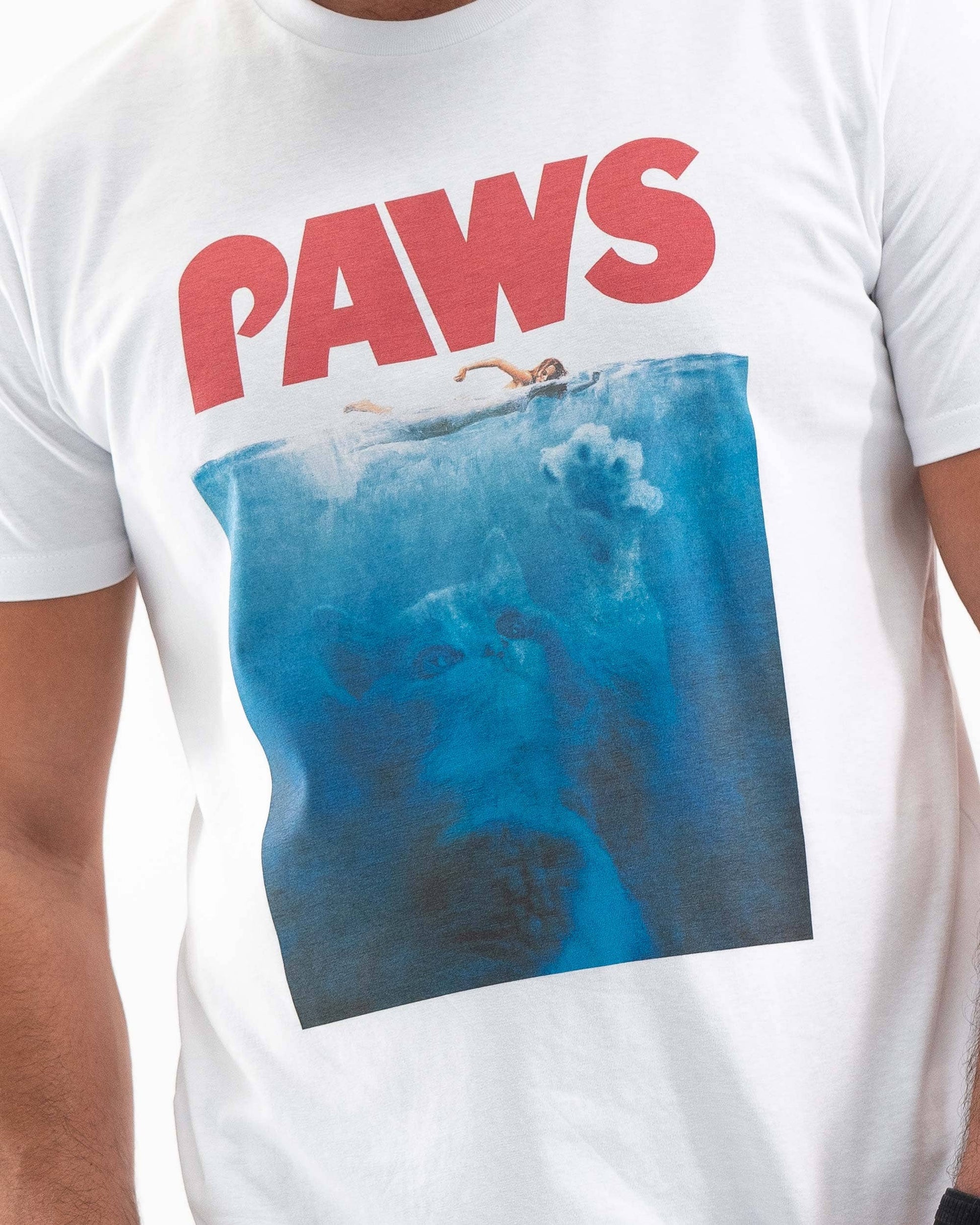 T-shirt Sea Kitten "Paws" a manica corta
