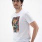T-shirt unisex pop culture Superman vs Ali in cotone biologico
