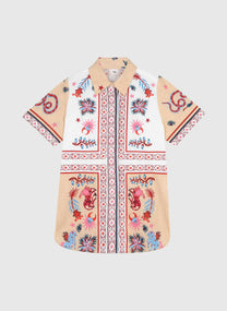 Camicia Lovegood color pesca