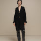 Cardigan cappotto in maglia oversize con bottoni