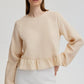 Blusa in mussola con ruches