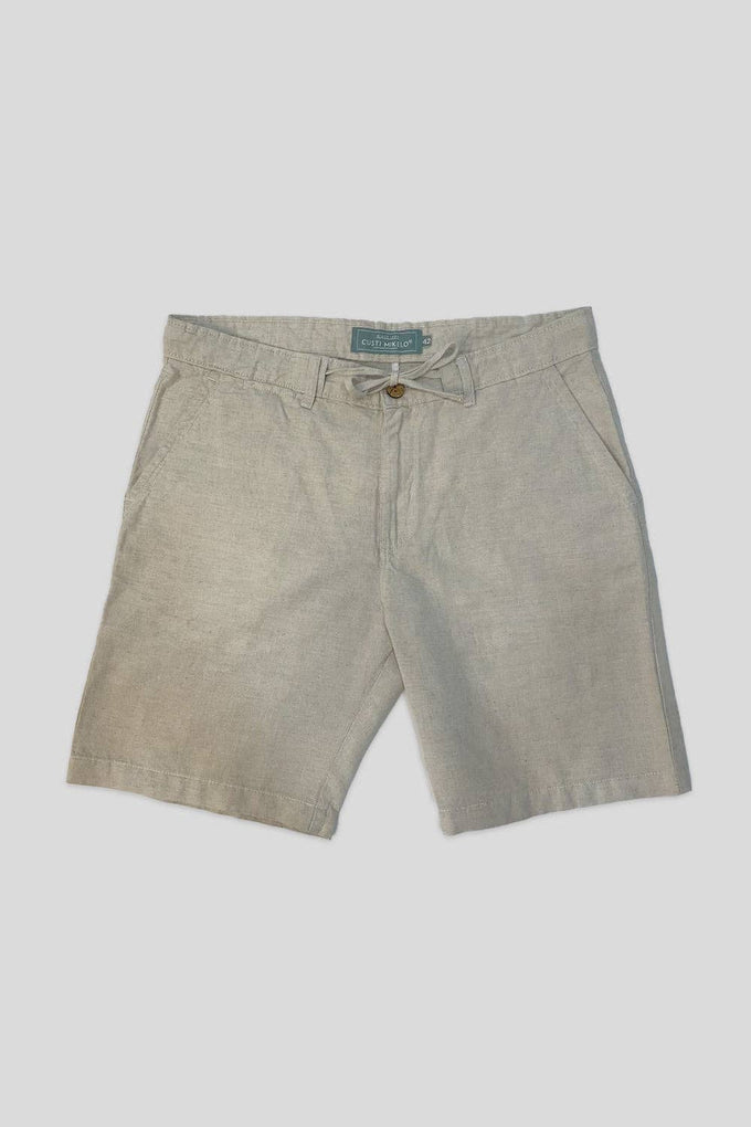 Pantaloncini estivi uomo in cotone e lino