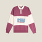 Polo rugby a maniche lunghe in cotone organico