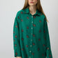 Camicia in cotone floreale