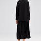 Tunica in maglia oversize con spalle scese