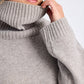 Maglione Vera in lana d’agnello GOTS grigio pietra