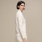 Maglione dolcevita da donna in maglia morbida