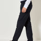 Pantaloni Palermo in flanella blu navy