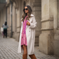 Cappotto lungo relaxed fit da donna