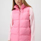 Gilet trapuntato con zip