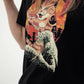 T-shirt Neko Sushi con stampa manga giapponese