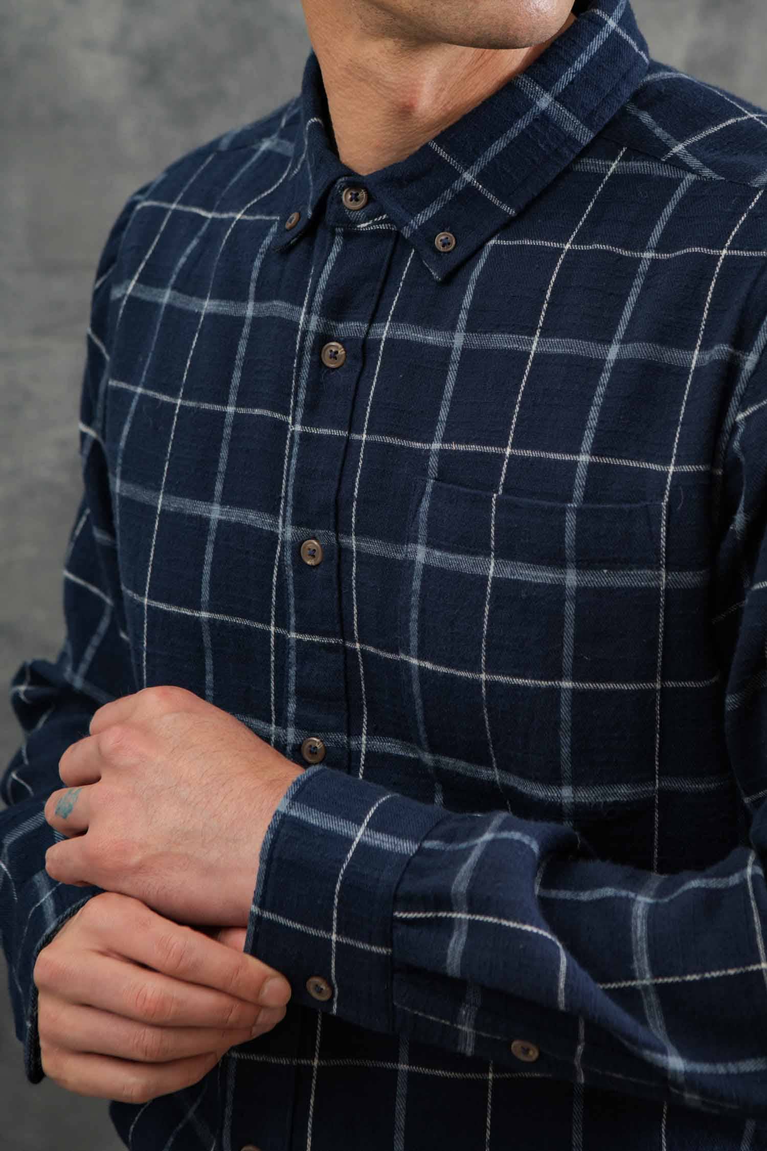 Camicia slim a quadri Sutton Moonrise