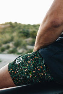 Costume da bagno Dogtown in SEAQUAL® Yarn verde